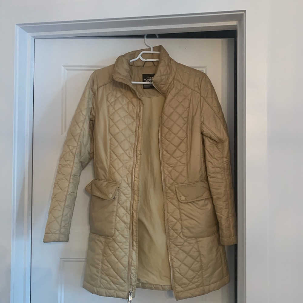 North face quilted wind breaker